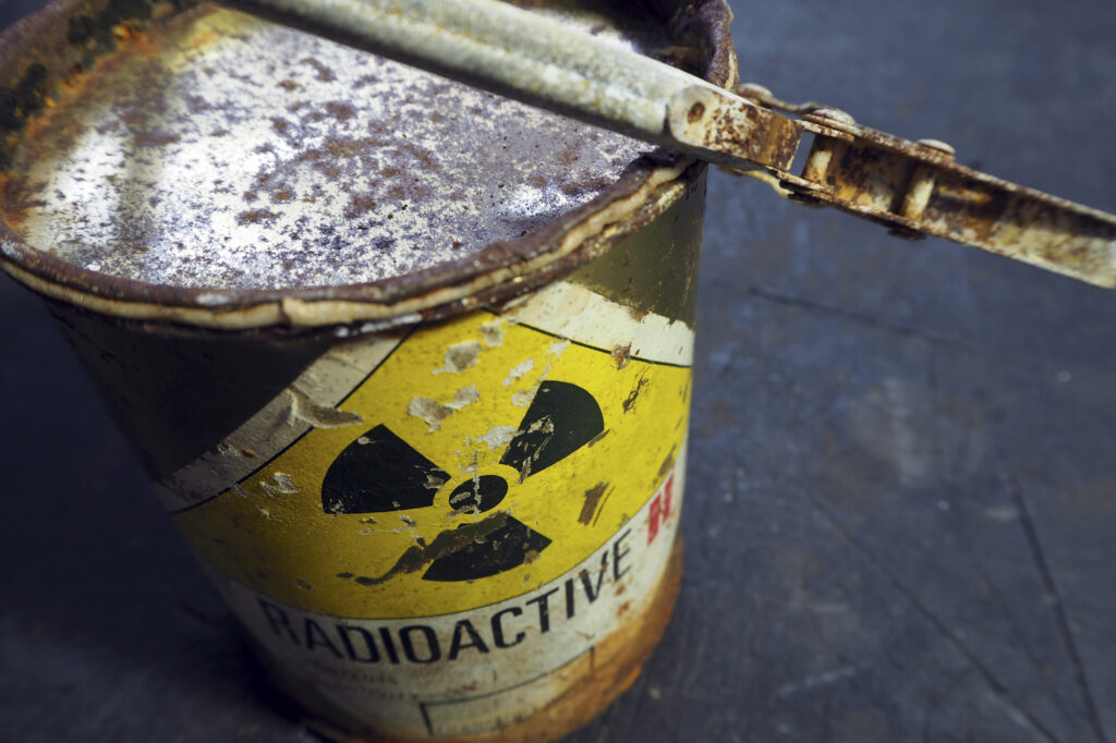 Radioactive Waste Container