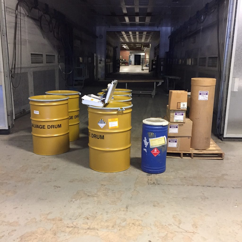 Hazardous Waste Container Storage Area Inspection Checklist Dandk