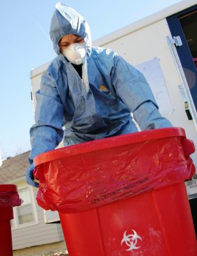 Bio-hazardous Waste Container | Hazardous Pharmaceutical Waste